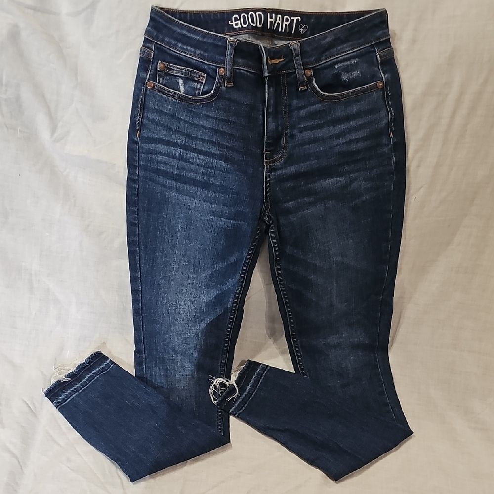 Women's Good Hart High Rise Slim Ankle Jeans